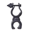 LIOOBO 2pcs Adjustable 360 Degree Rotating Bicycle Torch Clamp Holder