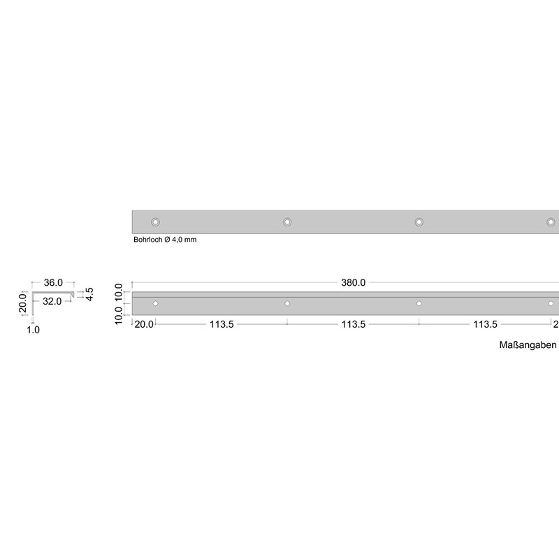 SKY Furniture Handle Stainless Steel