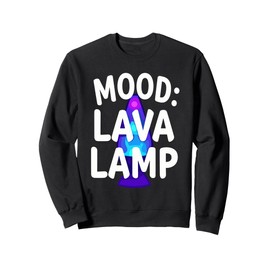 Lava Lamp Retro Aesthetic Psychedelic Groovy Vibes Sweatshirt