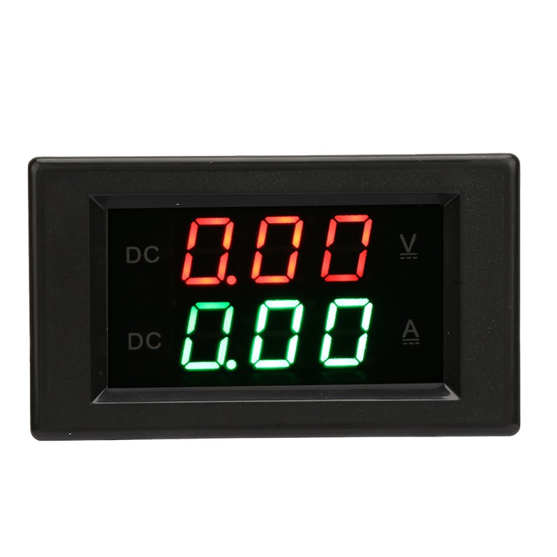 YB4835VA DC0~100V 20A Dual Display Integrated Voltage Ampere Meter