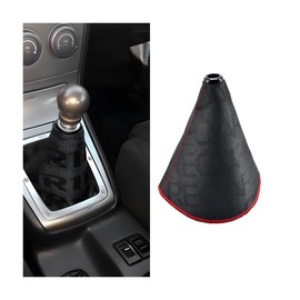 Adunsiaoto Car Gear Knob Kit, Car Gear Shift Knob, Car Gear Shift Knob, Car Gear Shift Boot Lever Knob Cover, Gear Stick Gaiter Replacement for Transporter, Gear Knob Cover (Black)