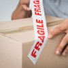 ZOPPER 6 x Packaging Tape 66m x 48mm | Fragile,