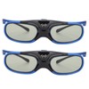 DLP-Link 3D Active Shutter Glasses, Left and Right Eye Rotation,