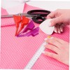 jojofuny 4pcs Fingerthing Fabric Pusher Lightweight Sewing Tools for Accurate