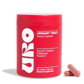 URO Urinary Health Capsules – 60 Count (Pack of 1) for Bladder Support, Healthy Urinary Function, Detox & Overall Urinary Wellness Supplement