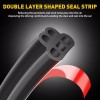 Unbranded 32.8FT Car Door Seal Strip Universal Self Adhesive Soundproof