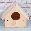Outdoor Innovative Wooden Bird House Birds Nesting Breeding Cage Ornament