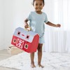 Melissa & Doug Fold and Go Wooden Barn With 7