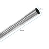 EAI Polished Chrome Tube Pole Wardrobe Rail Round for Clothes