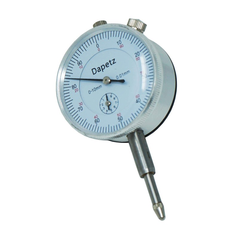 Dapetz ® Dial Test Indicator Gauge 0-10mm, 50mm Accuracy Metric