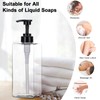 Yebeauty Pump Bottle Dispenser, 22oz 650ml Plastic Shampoo Pump Dispenser