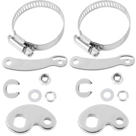 Bohaner 2 Set Universal Torque Arm Conversion Kit E Bike Torque Arm Bicycle Dropout Amplifier Ebike Torque Arm Protective Accessories for e-Bike Front or Rear Hub Motors