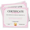 Certificate of Completion, 25 Pink Training Completion Award Certificates, Award