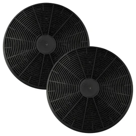 vhbw 2 x activated carbon filters compatible with PKM 6004H, 6090H, 8060GZ, 50007, 8090GZ, 9004, 9040/60, 8099 GISZ, 9004H cooker hood - 17.5 cm