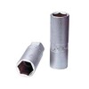 KS Tools 911.1205 1/2" Socket for spark plugs, 16mm