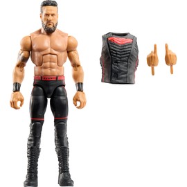Mattel WWE Elite-Actionfigur & Zubehör, Serie #118, 15,2 cm großes Sammlerstück Tama Tonga mit 25 Gelenkpunkten & austauschbaren Händen
