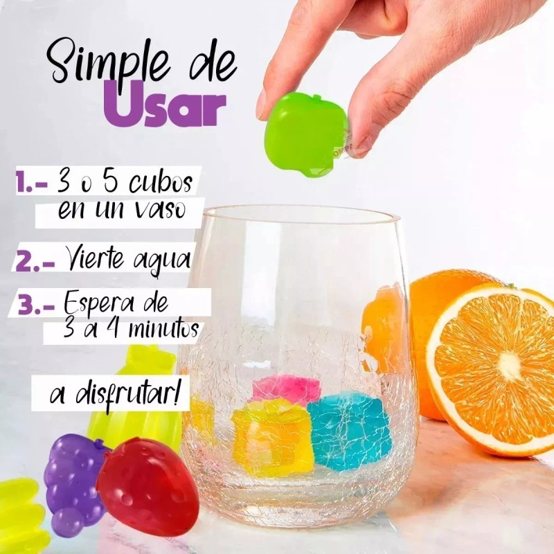 CL 36 Cubitos De Hielo Reutilizables De Plástico