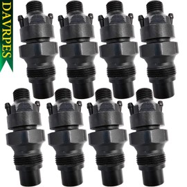 DAVRPES 8PCS 0432217255 1040166 6.5L Turbo Diesel Marine Injectors Fuel Injector Compatible with GM Chevy 1992-2005 OSD311 150bar