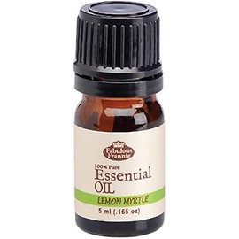Fabulous Frannie Lemon Myrtle Essential Oil 5ml,100% All Natural Pure, Undiluted Essential Oil