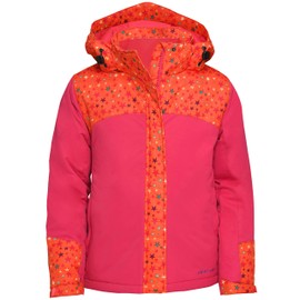 Arctix Girls Suncatcher Insulated Winter Jacket, North Star Clementine/Fuchsia, X-Small