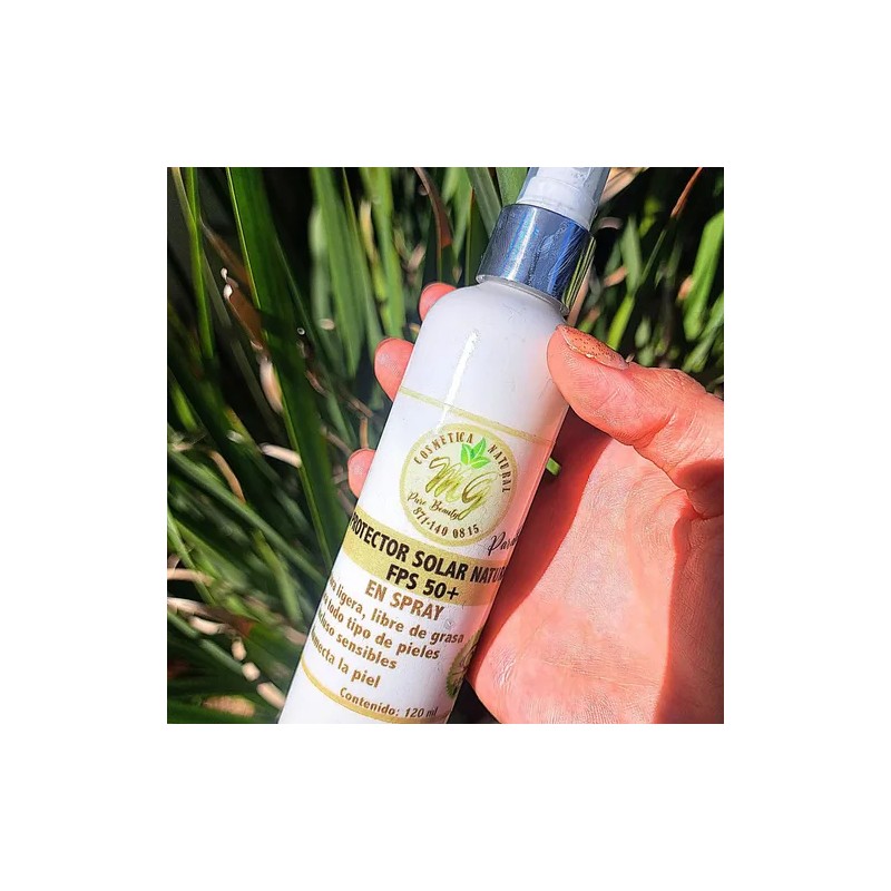 Protector Solar Natural FPS 50 Natural Sunscreen SPF 50 with