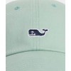 vineyard vines Men's Classic Logo Baseball Hat, Dune Grass