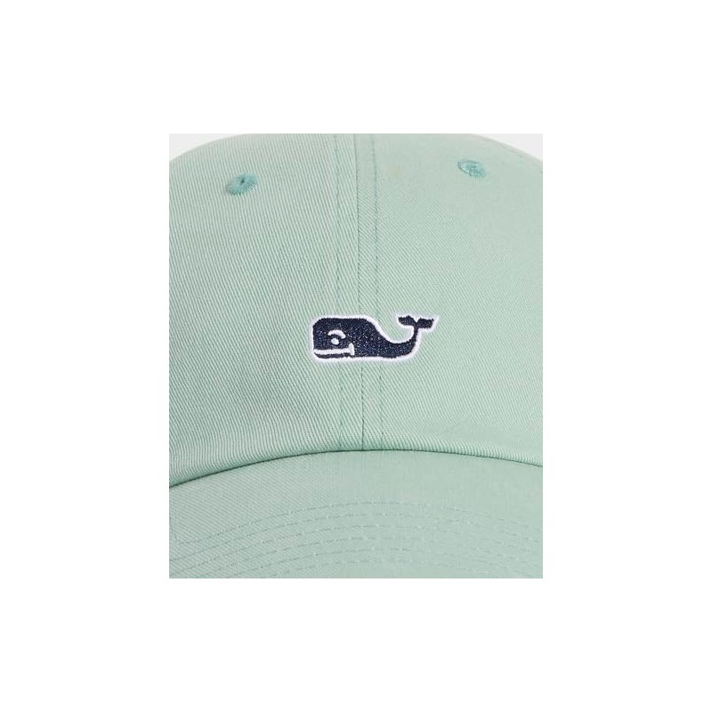 vineyard vines Men's Classic Logo Baseball Hat, Dune Grass