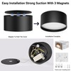 Klighten LED 24 W surface-mounted spotlight, round ceiling spotlights, surface-mounted