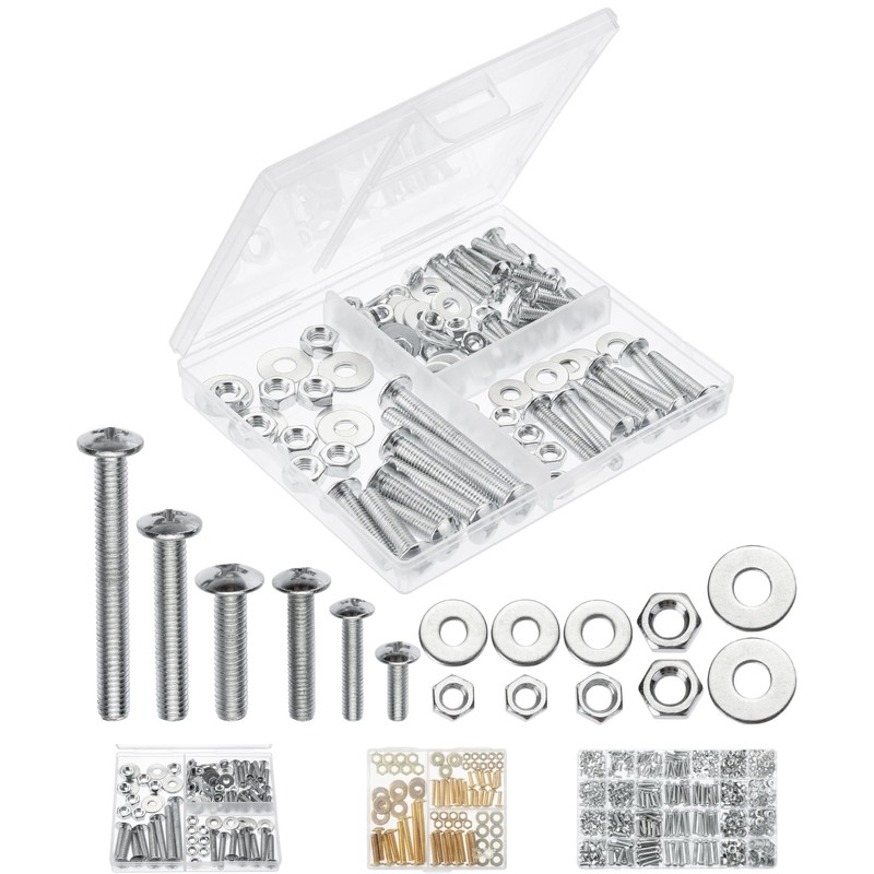 Mr. Pen- Bolts, Nuts, and Washer Assortment Kit, 113 pcs,