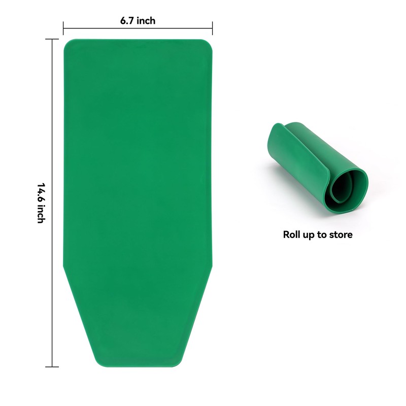 CRAFINTYRA Flexible Oil Funnel Reusable - Green Color, Multi-Purpose Fiunel,
