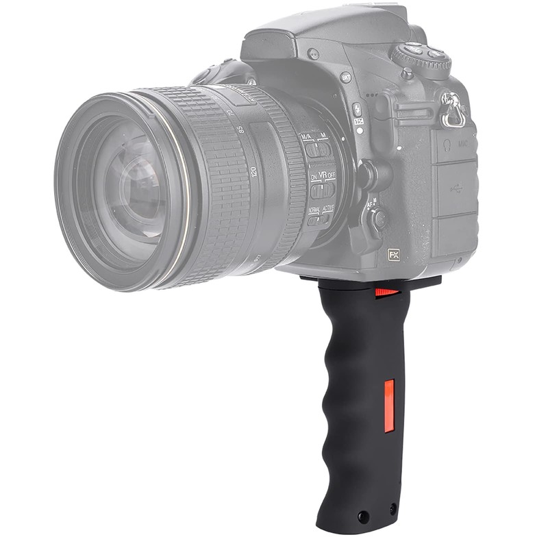 CUTULAMO Camera Handle, Camera Grip 1/4 Inch Screw Hole Non-Slip