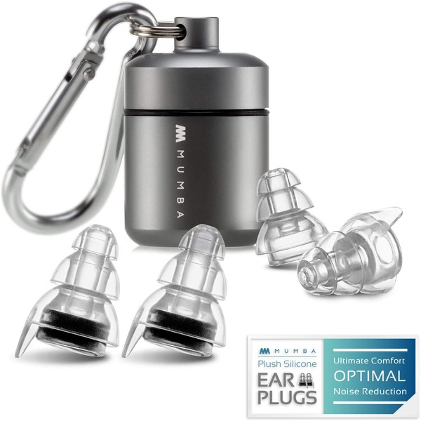 High Fidelity Concert Earplugs, Reusable Musicians Ear Plugs, 24dB Advanced