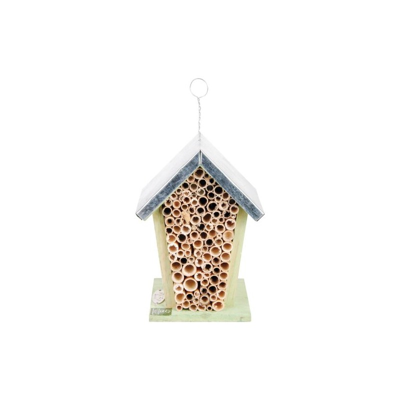 Wild on Wildlife Esschert Design Wood Bee House - Natural
