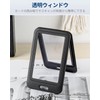 Pawfly ID Badge Holder Double Sided Window Vertical Hard Plastic