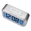 Westclox Alarm Clock with Large Digital Display and Blue Backlight