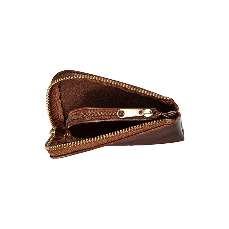 Stitch-on 52093 Travel Wallet, Braun