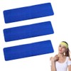DAZISEN 6Cm Yoga Headbands，Unisex Stretchy Cotton Elastic Sports Running Exercise