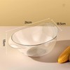 Multifunction Rice Washing Bowl with Side Drainers Durable, Easy Operation,