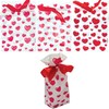 BASHOUT Valentines Day Drawstring Treat Bags | 36 Pcs Valentines
