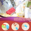 Tnkcter 6-Piece Mini Silicone Spatula Set, Small Heat-Resistant Rubber Spatulas