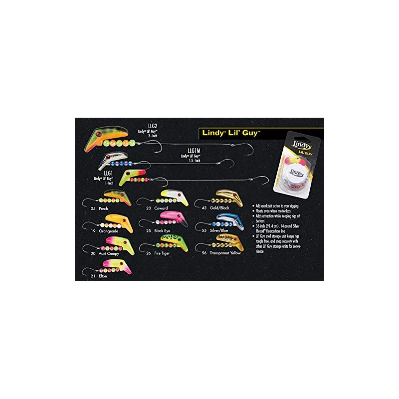 Lindy Lil' Guy Walleye Fishing Rigging - Adds Crankbait-Style Action