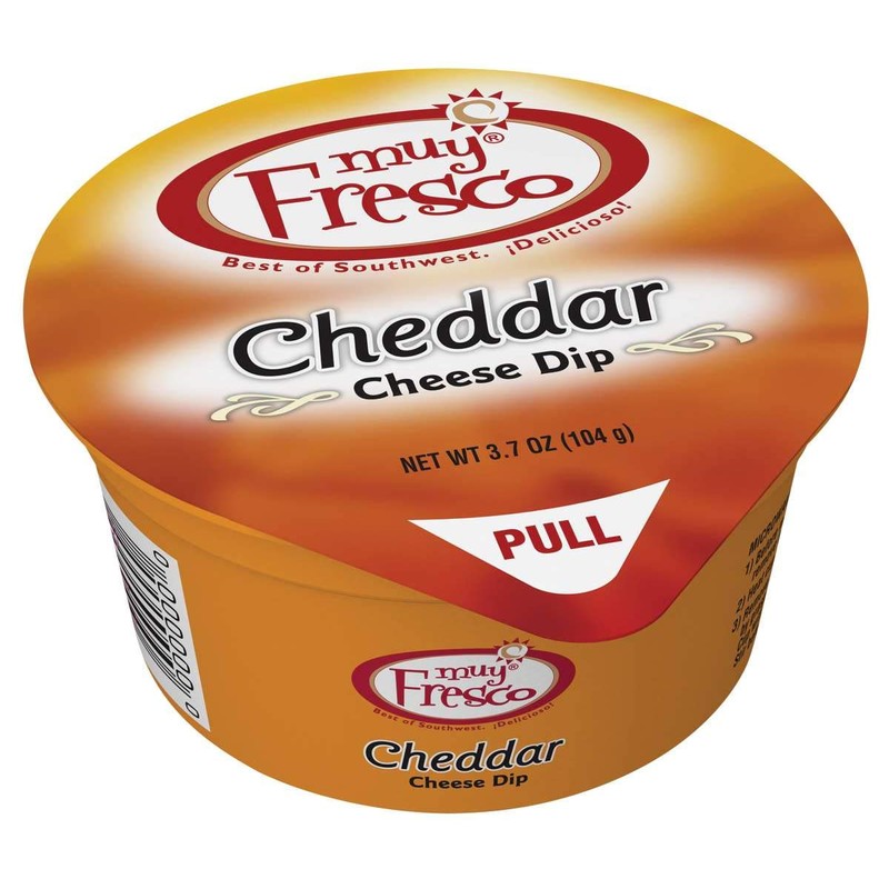 Muy Fresco Cheddar Cheese Sauce 3.7 oz (30 Count)