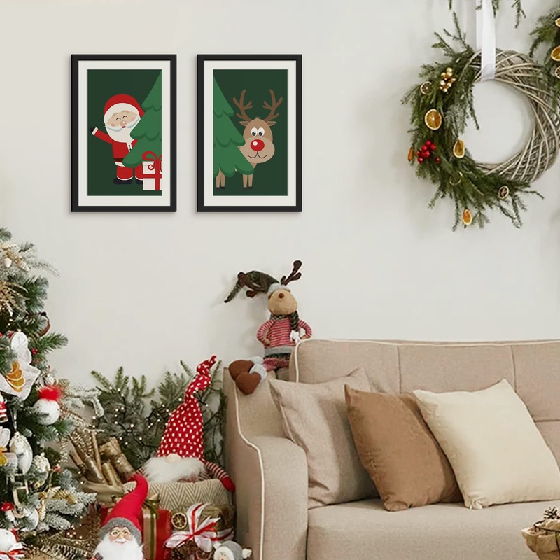 upsimples 11x17 Picture Frame Set of 5, Display Pictures 9x15