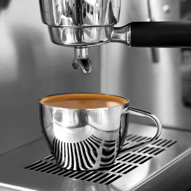 Oggi Taza y platillo de doble pared con platillo (4