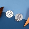 Aiseavril Cadeau for Best Father-in-Law Metal Golf Hat Clip -