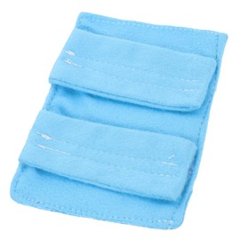 SAFIGLE Reusable Skid Strap Pad for Post Surgery Chest Port Protection Soft Washable Cloth Cushion Reducing Strap for Women Blue Support Pillow