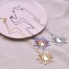 Stainless Steel Shining Sun Style Summer Holiday Beach Vacation Pendant