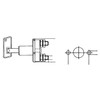 Hella Battery Disconnect Switch Rotary 100 AMP at 24V