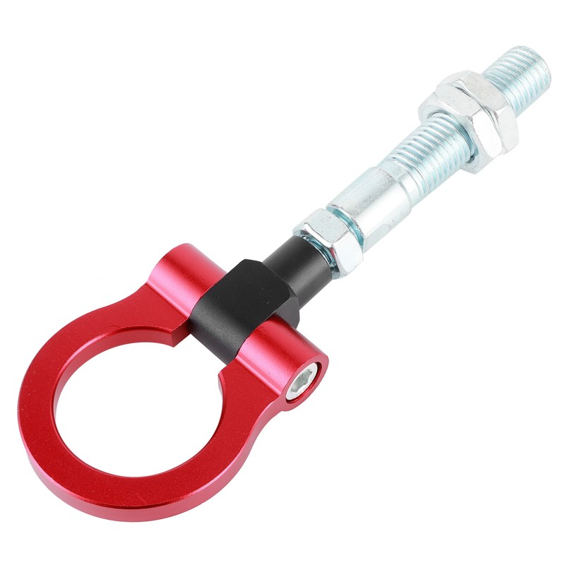 Heavy Duty Tow Hook Red Folding Ring Racing Car Refitting