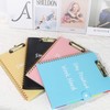 Clipboard Folio with Notepad, Multifunctional Clipboard Folder with Storage, 5